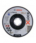 Bosch cutting disk X-LOCK Expert for Inox + Metal Rapido straight 125m
