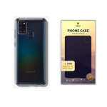 Mocco Originalne Clear Case 2mm silikoontomukaitse Samsung Galaxy A21 jaoks, lbipaistev (EU Blister)