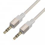 Kaabel AUX pesa 3,5 mm (isane) - Jack 3,5 mm (isane) Hoco 1 m UPA32 kuldne