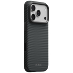 PITAKA Etui Summa Case iPhone 18 Pro / 17 Pro jaoks, must-hall
