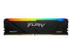 KINGSTON DIMM 32 GB DDR4-3200 (2x 16 GB) Dual-Kit (schwarz, KF432C16BB12AK2/32, Beast RGB, INTEL XMP)