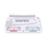 White Shark KIMURA PRO PS5 jahutuspad + 2 laadimisdocki, valge