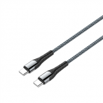 ColorWay Kaabel USB-C - USB-C (PD kiire laadimine 65W) 3.0A, 1m | CW-CBPDCC040-GR