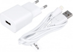 maXlife MXTC-01 1x USB 2.1A valge + Lightning