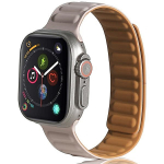 Beline pasek Apple Watch Magnetic 42/44/45/49mm hall/khaki vrvi