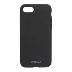 ONSALA Mobile Cover Silicone Black iPhone 6/7/8/SE