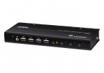 Aten 4-Port USB 4K HDMI KVMPT Switch (Cables included)