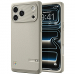 Spigen Etui Classic LS MagSafe iPhone'i 17 Pro jaoks, kivimust