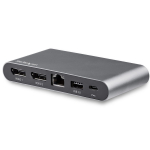 StarTech.com Usb C Dock - 4K Dual Monitor Displayport - Mini Laptop