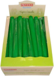 PROVENCE Table Candle Green 25x2x2cm 1pcs