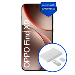 OPPO Leidke X9 5G telefon, 512/12 Gt, Titanium Charcoal + Kingi kasti (110010132110_B1)