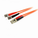 StarTech.com 2m Fibreoptiline kabel - mittejuhtiv duplikaat 62,5/125 m LSZH Fibre jumperi kord - LC/ST