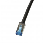 Logilink Vlis-PE-paigalduskabel CAT.6A S/FTP, must, 50,0m