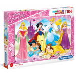 Clementoni Disney printsess, puzzle, tdrukutele, 6+ aastat, 104 tk