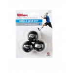 Wilson Skvoa bumbias STAFF Iepakojum 3 gb. blue dot