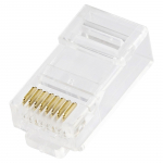 MicroConnect Modular RJ45 Cat6 UTP Easy Connector 100pcs