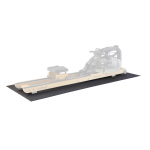 Floor mat TUNTURI Fluid Anti-Slip Protection Mat, 225 x 90 x 0.5 cm