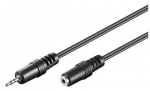 MicroConnect Audio 2,5mm Male - Female 2M Audio 2.5mm M / F - 2M,