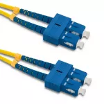 Qoltec Patchcord fiber optic SC/UPC - SC/UPC | Singlemode | 9/125 | G652D | Duplex | 3m