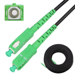 Extralink SC/APC-SC/APC | Patchcord | mmargune, tilk, ksikreiim, Simplex, G.657A2, 150m
