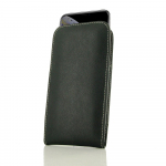 SBS Trust Leather Sleeve Universal Case 7 - 12.5 cm Black