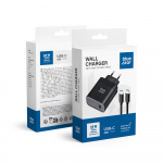 Laadija Blue Star USB-C QC4.0 PD 3A 45W + kaabel USB-C USB-C TFB-TC-45WPD must