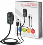 Savio TR-13 Bluetooth 5.1 Transmitter AUX with hands-free function / Black