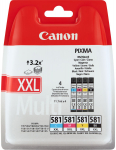 CANON CLI-581XXL mitmepakendiline tindikassett (1998C005)