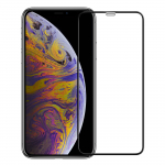 Riff 5D 0.3mm Tempered glass with Black frame for Apple iPhone X / iPhone XS / iPhone 11 Pro