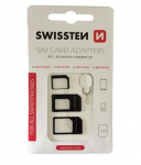 SWISSTEN Swissten SIM Card Adapter Kit + Needle
