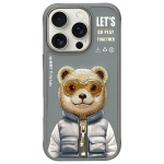 NIMMY case COOL AND CUTE 2.0 Karu iPhone'i 16 Pro jaoks hall