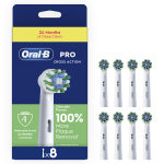 Oral-BProCrossActionvaihtoharja,8kpl (990042)