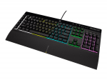 Corsair CORSAIR Gaming K55 RGB PRO Tastatur Gummitrykknap RGB/16,8 millioner farver Kabling Nordisk