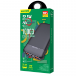 KAKUSIGA KSC-887 power bank 10000mAh | 2 x USB | 22.5W black