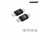 MicroConnect Premium USB4 Gen 3x2 USB-C adapter, 40Gbps, 240W
