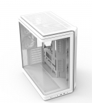 ZALMAN Arvutikorpuse P60 Kesktorn 5x ARGB ventilaatorit valge