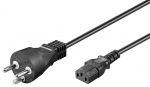 MicroConnect PowerCord DK 5.0m IEC320 Black