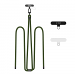 Tech-Protect C7S ROPE CROSSBODY STRAP HUNTER GREEN|BLACK