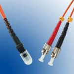 MicroConnect MTRJ/UPC-ST/UPC 5m OM1 MM Duplex OM1 OD: 2mm, 0.3dB