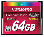 Transcend CompactFlash 800x 64 GB