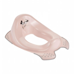 Toilet training seat with anti-slip function Ewa "Minnie Mouse" 30x40x15cm pink 4052396080803