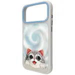 NIMMY juhtme disain: SUURED SILMAD, VALE, HBEHALL KASS, hilduv MagSafe'iga iPhone 18 Pro/17 Pro jaoks, must