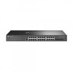 TP-LINK 24-port Gigabit L2+ hallatav switch 4 x 10GE SFP+ pordiga
