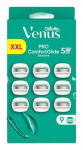 Gillette Venus Pro ComfortGlide Sensitive raseerikljed 9 tk. Roostevaba teras Naistele