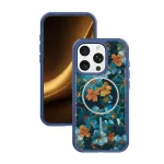 TFO Golden Autumni likompass iPhone 15 Pro 6,1" tume sinine