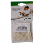 Intos InLine kaablisideme hoidik, 20 x 20 mm, 10 tk (59965C)
