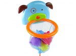 LEAN Toys Bath Toy Mini Basketball Dog Rubber Fish
