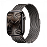 Watch Apple Watch Series 10 GPS + Cellular 46mm Slate Titanium Case with Milanese Loop M/L - Titanium