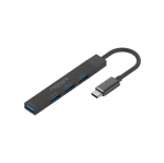 Promate LiteHub-4 USB-C keskus 3x USB 2.0 / 1x USB 3.0