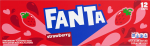 Fanta Strawberry USA Soft Drink 355 ml, 12-pack